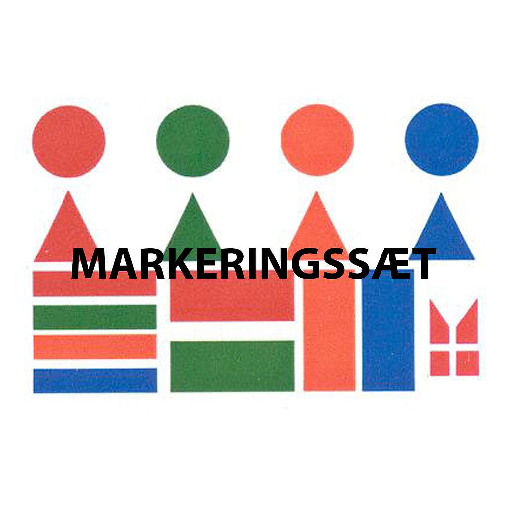 Standard markeringssæt (1. stk. gratis pr. kalender man køber)